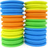 Honbay 20PCS Round Fishing Line Foam Spools, 68mm/2.68inch Storage Holders, Rigs & Hooks Boards, Random Colors