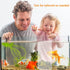 2PCS Fish Tank Divider, Plastic Aquarium Dividers with Suction Cups, Transparent Grid Plate Isolation Fish Tank