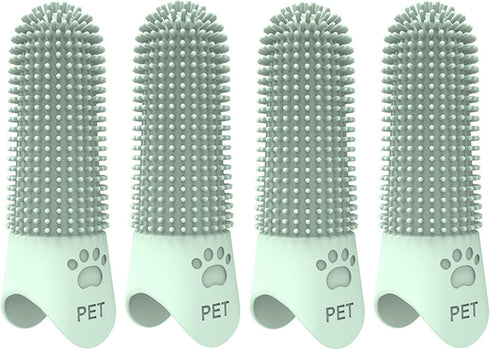 Generic Silicone Finger Toothbrush for Dogs & Cats - 360 Oral Care, Breath