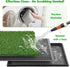 20''x25'': Portable Dog Grass Pad with Tray Dog Litter Box with Artificial Grass Patch Bathroom Mat & Washable Pee Pad