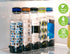 Reduce WaterWeek 20oz Reusable Water Bottle Set of 5 - BPA-Free, Leak Proof Cap, Plus Fridge Tray