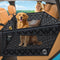 URPOWER Hard Bottom Dog Car Seat for Large Medium Dogs, Dog Back