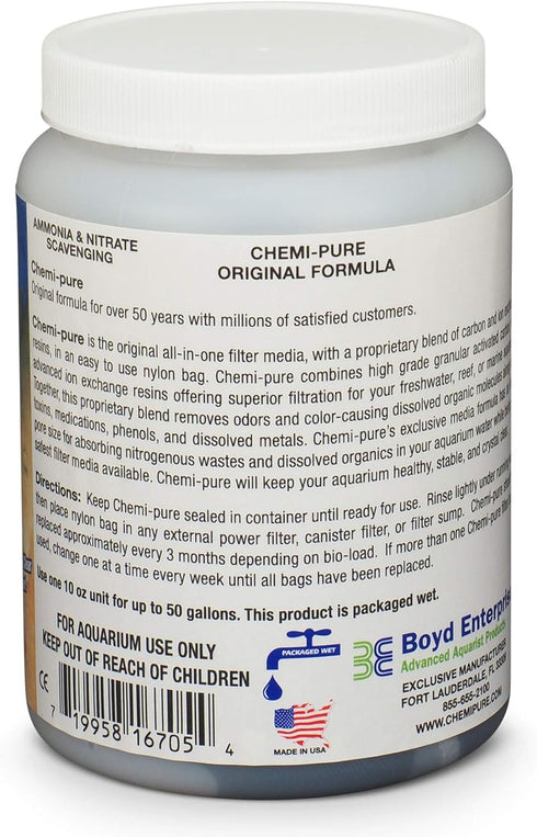ABE16705 Chemipure Filter Media for Aquarium, 10-Ounce