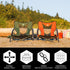 Cascade Mountain Tech Portable Folding Camp Chair with Carry Bag