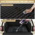 Waterproof SUV Cargo Liner for Dogs - Pu Leather Pet Car Seat Cover Protector with Bumper Flap, Non-Slip Backseat Mat