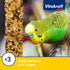 Vitakraft Crunch Sticks Parakeet Treat - Long-Lasting Chewing Fun, Sesame & Banana