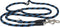 Adjustable Rope Dog Leash 42"-70" (Small; 0.3" Diam, Blue/Black) Multifunctional
