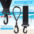 Upgraded Paddle Holder, Set of 6 Paddle Clips, Paddle Board Accessories, Inflatable Boat Paddle Storage