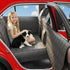 Wexyldra Dog Car Seat Cover for Back Seat- Heavy Duty Waterproof- Hard Bottom