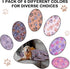 Dono 1 Pack Dog & Cat Blanket, Soft Fluffy Fleece Puppy Blanket, Pink Paw Print Warm Sleep Mat for Pets