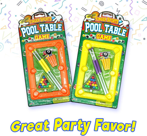 12 Inch Set 2 209 JA-RU Mini Pool Table (Mini Billiards) w/ Cue Stick & Pool Balls. Portable Travel Size Mini Arcade