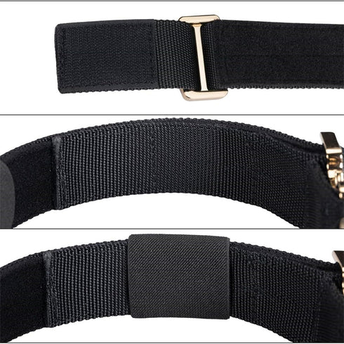 EXCELLENT ELITE SPANKER Tactical Dog Collar Military Adjustable Heavy Duty Training Collar with Metal Buckle