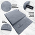 Dog Towel Super Absorbent, Pack of 2 Quick Drying Microfiber Pet Towel for Dogs, Cats, and Other Pets