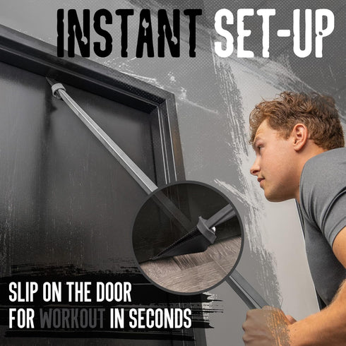 Gradient Fitness Door Anchor for Resistance Bands - Heavy Duty Anchors for Stretching Straps and Physical Therapy