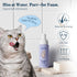 Pretty Kitty Waterless Cat Dry Shampoo with Grooming Glove No Rinse, Lick-Safe, Moisturizing for Dry Skin, Dandruff