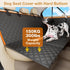 52 24.4in, 330 lbs, Pecute Dog Car Seat Cover for Back Seat, Back Seat Extender for Dogs * Foldable in The Car, Hard