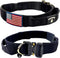 Tactical Dog Collar with Handle - Heavy Duty 1.5 Inch Wide Collar for Large Dogs with Quick Release Metal Buckle