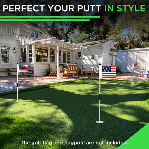 KINGTOP Golf Hole Cup – Golf Accessories for Backyard Practice Putting Green, 4 Inches and 6 Inches, Fit PGA/USGA