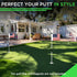 KINGTOP Golf Hole Cup – Golf Accessories for Backyard Practice Putting Green, 4 Inches and 6 Inches, Fit PGA/USGA