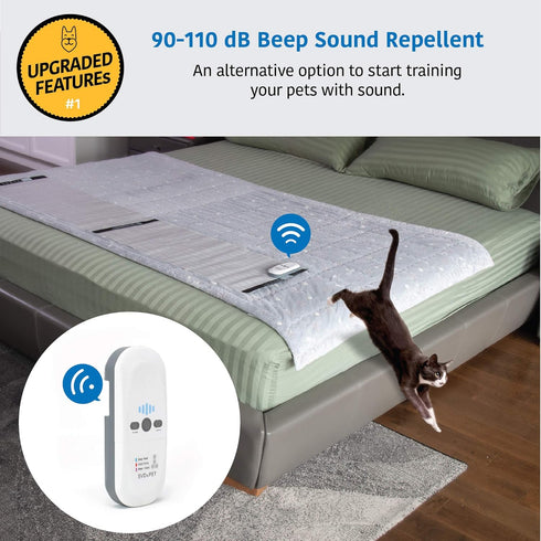 SVD.PET Pet Training Mat with Tester, 60" X 12", Electronic Repellent Mat for Dogs & Cats, 3 Training Modes