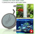 hygger Ultra High Dissolved Oxygen Diffuser Air Stone, 2.2inch Stainless Steel Bubble Stone Kit for Nano Fish Tank