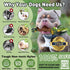 Squeaky Dog Toys for Aggressive Chewers, Interactive Chew Toys for Large Dogs, Indestructible Tough Toys