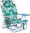 Portable Beach Chair for Adults, Outdoor Camping Chair Lay Flat Folding Backpack