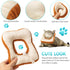 Frienda 2 Pieces Adjustable Cat Cone, Recovery Collar for Kittens After Surgery, Elizabethan Donut Neck Cone with Edge