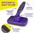 Hertzko Slicker Brush & Pet Hair Remover - Self Cleaning Deshedding Brush for Pets, Cat & Dog Hair Remover for Clothes