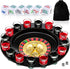 Hiboom Shot Glass Roulette Game and Drinking Dice Set - 16pcs Glasses
