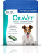 ORAVET Dental Chews for Dogs, Oral Care Chews for Small Dogs (10-24 lbs.), Blue Pouch, 30 Count.