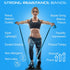 Resistance Bands Set, 3 or 5 Pack Non-Latex Physical Therapy Elastic Bands for Home Exercise, Workout, Yoga