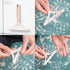 2X Pet Hair Removal Set for Couch - Cat Hair Remover Brush Cleaner Tool & Hair Scraper for Carpet