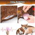 Moropaky Heartbeat Toy Puppy Heartbeat Stuffed Animal Heartbeat Plush Toy for Puppy, Dog Heartbeat Toy for Pet Anxiety