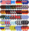 Standard Dart Flights, 30 Sets, 90 Pcs Durable PET and Laser Replacement Feather Tail Wing for Dart Games