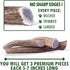 Wildeers Elk Antlers for Dogs - Medium, 3-Pack, Naturally Shed, Grade A, 5-7 inch, Long Lasting Chews for Aggressive