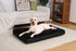 Dog Crate Bed Waterproof Deluxe Plush Dog Beds with Removable Washable Cover, Anti-Slip Bottom for Large, Medium,