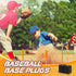 Shappy Base Plug Baseball Base Plugs - Anchor with Wooden Handle for Baseball Field Maintenance