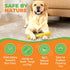 100% Yellow Chicken Flavored Rubber Dog Toy - Natural Rubber Squeaky Toy for Medium & Large Breeds - Ideal for Fetch