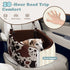 Crash-Protective Dog Car Seat for Small & Medium Breeds - Non-Slip & Washable