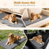 55.1 26.8 inch- Lekereise Soft Dog Car Mat for Hard Bottom Seat Extender x Waterproof Washable Dog Car Mat, Orthopedic