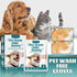 Pet Rinse Free Grooming Gloves, 10Pcs Wash Free Wipes for Dogs & Cats, Cleansing Grooming with Plant Extract
