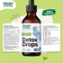 Detox Drops for Dogs - Liver and Kidney Cleanse for All Breeds & Sizes, Herbal Detox Support - 4oz