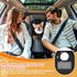 Famstar 100% 600D 6-Layer Hammock Large Dog Car Seat Cover for Back Seat Waterproof Durable Scratchproof Nonslip