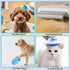 YQCBSU 4PCS Dog Grooming Kit, Self-Cleaning Slicker Brush for Shedding & Dematting, Pet Grooming Tools for Dogs & Cats