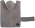 Bone Dry Pet Robe Collection - Embroidered Microfiber Bath Robe for Dogs & Cats, Medium, Gray