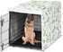Sweet Jojo Designs 48in. Large Dog Crate Cover (Green Boho Floral Leaf)