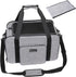 Soft-Sided Cat Carrier for Small Medium Cats and Puppies up to 16 Lbs, Airline Approved, Grey