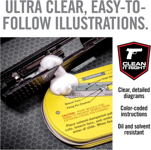New Gun Owners Illustrated Reference Field Guide, Step-by-Step Disassembly and Maintenance Instructions