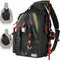 Ghosthorn Fishing Backpack Tackle Sling Bag with Rod Holder, Tackle Box Fly Fishing Gifts for Men Women